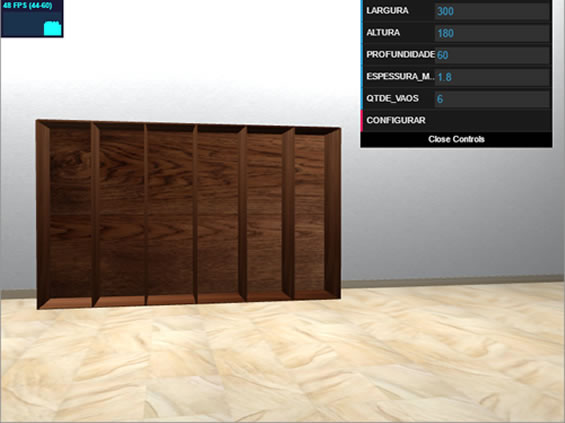 Configurador de móvel